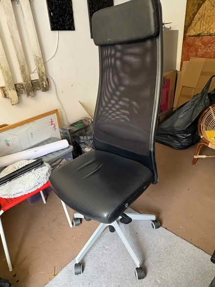 Photo of free Black adjustable office chair (Sedbergh LA10) #1