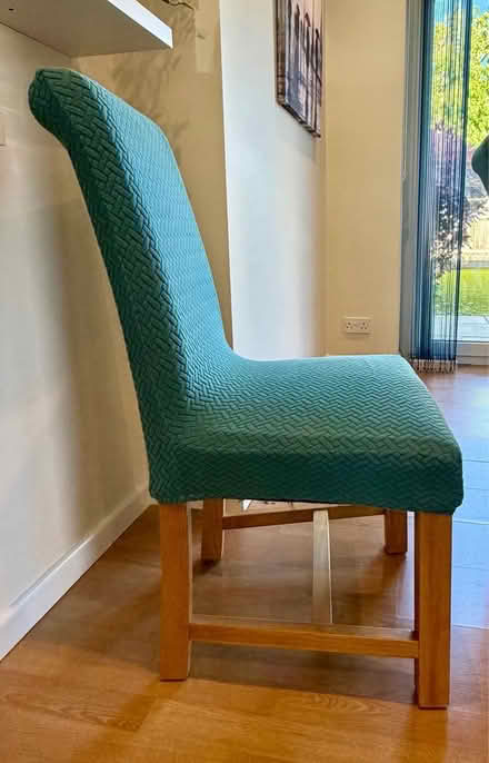 Photo of free 6 Dining Room Chairs + chair covers (Amersham HP7) #4