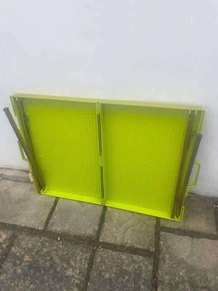 Photo of free Collapsible plastic picnic table. (Bognor Regis PO21) #3