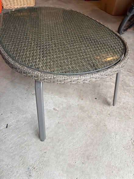 Photo of free Outdoor coffee table (Willington DE65) #1
