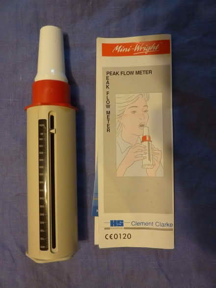 Photo of free Peak flow meter (Purley CR8) #2