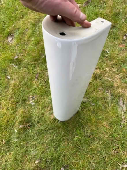 Photo of free Corner pedestal sink NEW (Farnborough) #3