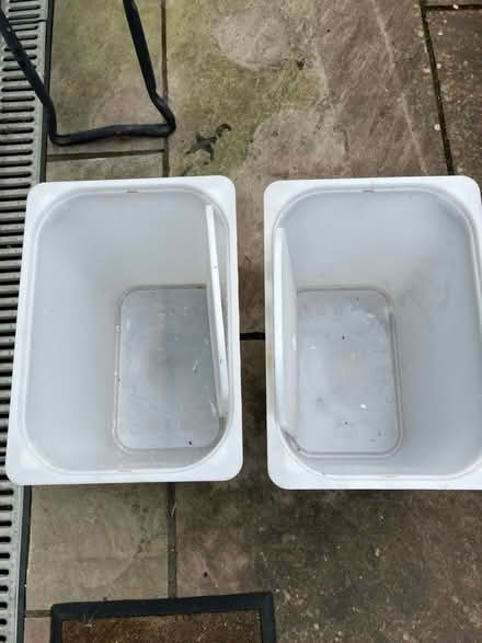 Photo of free 2 IKEA storage boxes with lids (Ickenham) #2
