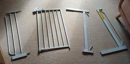 Photo of free White Stair gate (wide) (Rushmere IP4) #1