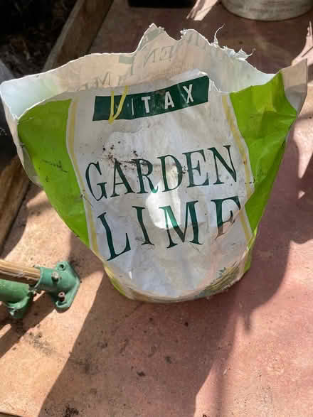 Photo of free Bag of garden lime (Trowbridge BA14) #1