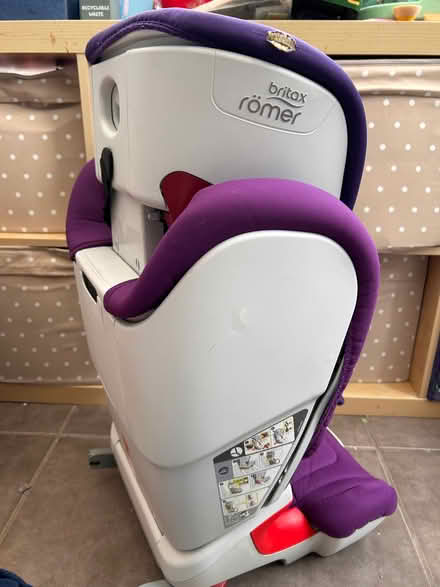 Photo of free Britax high back booster seat (Corringham SS17) #4