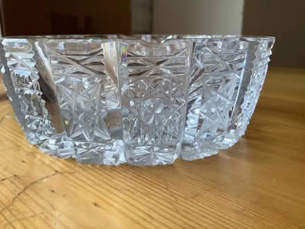 Photo of free Nuremberg Crystal dish/ashtray (Birchgrove CF14) #2