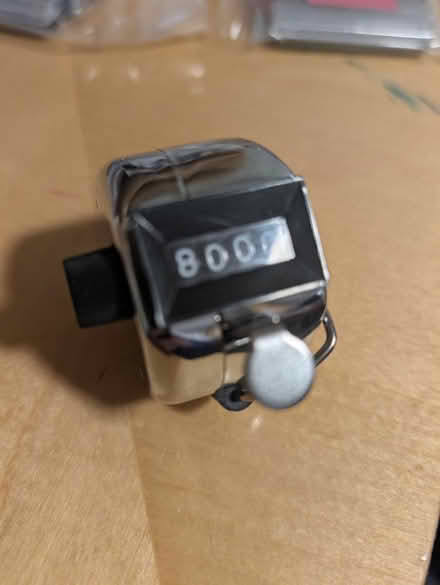 Photo of free Counter. Hand tally (Near mosaic elementary School) #1