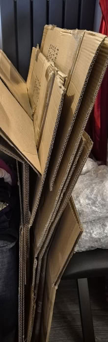 Photo of free 5 or 6 Medium/Large Cardboard Boxes (CT9) #1