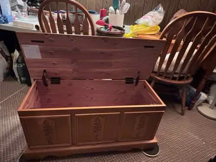 Photo of free Wooden storage chest (Wilmington) #2