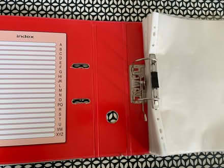 Photo of free Large Folder With Plastic Wallets (Pinehurst SG13) #2
