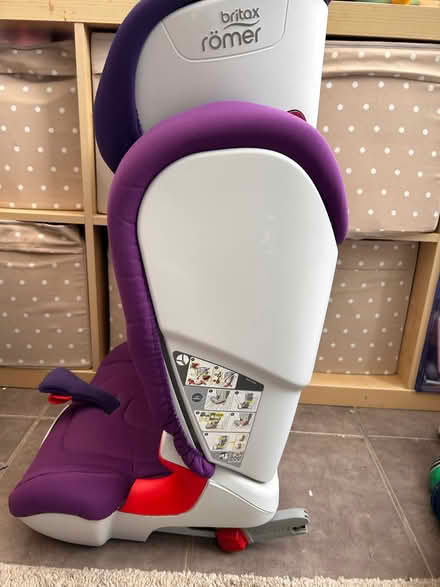 Photo of free Britax high back booster car seat (Corringham SS17) #3