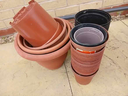 Photo of free Plastic plant pots (Moreton Hall BSE) #1