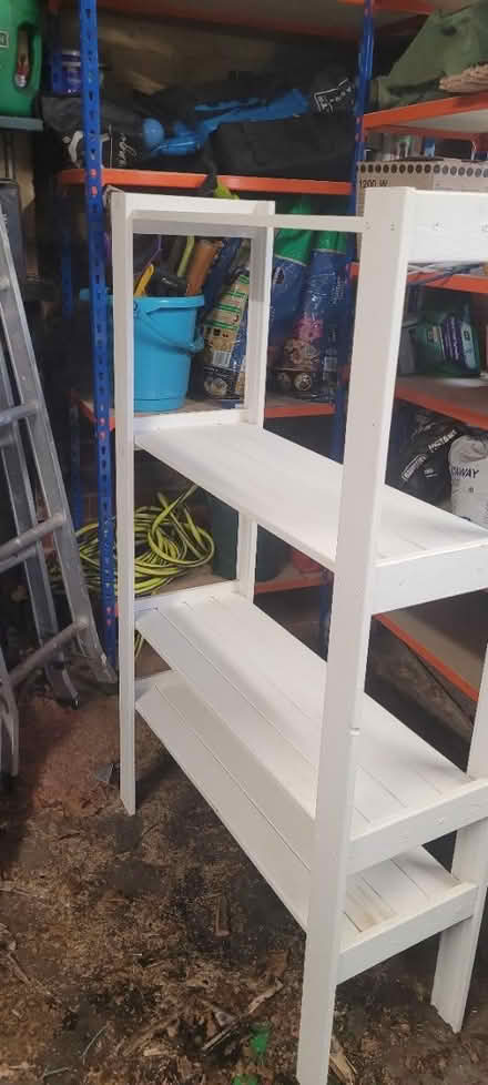Photo of free Set of white painted shelves (Cottingham Hu16) #1