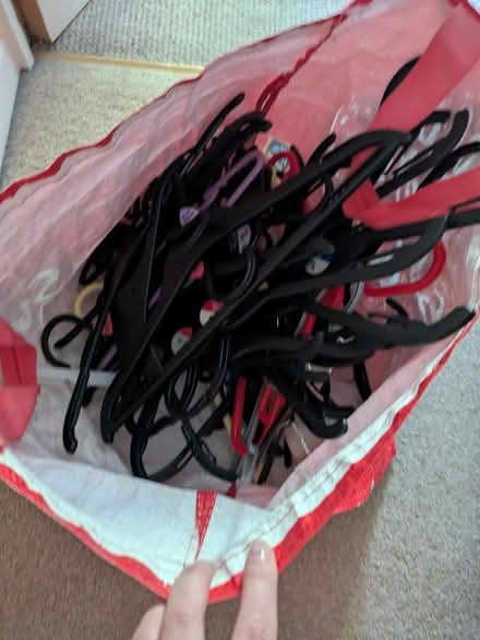 Photo of free Bag of children's hangers (Tangmere) #1