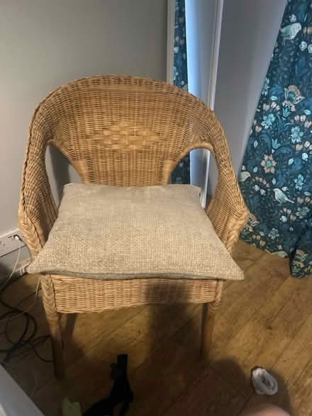 Photo of free IKEA wicker chair (Bedford MK41) #1
