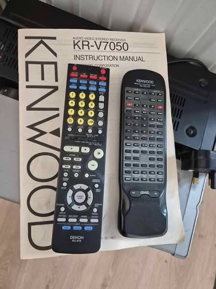 Photo of free AV amps x2, Kenwood and Denon (Cheshunt EN8) #1