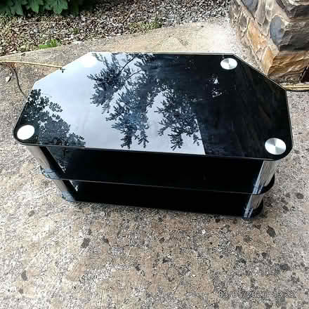 Photo of free glass tv table / shelf (Brookhouse LA2) #1