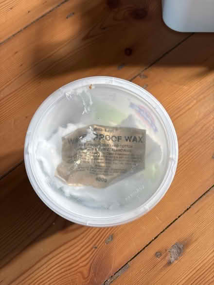 Photo of free Waterproofing wax (E9) #1