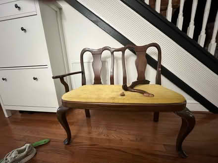 Photo of free Antique chair (1111 I St NE) #2