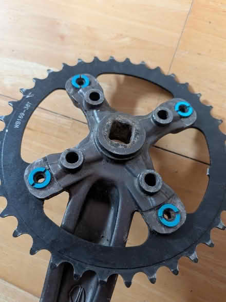 Photo of free Single speed chainset (Duddingston EH15) #3