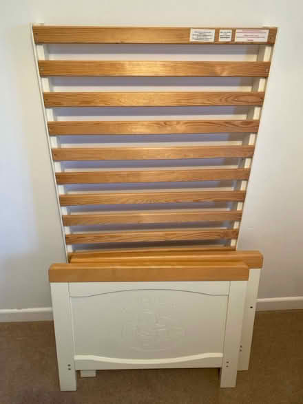 Photo of free Mothercare Humphreys corner cot (Netley Marsh, SO40) #1