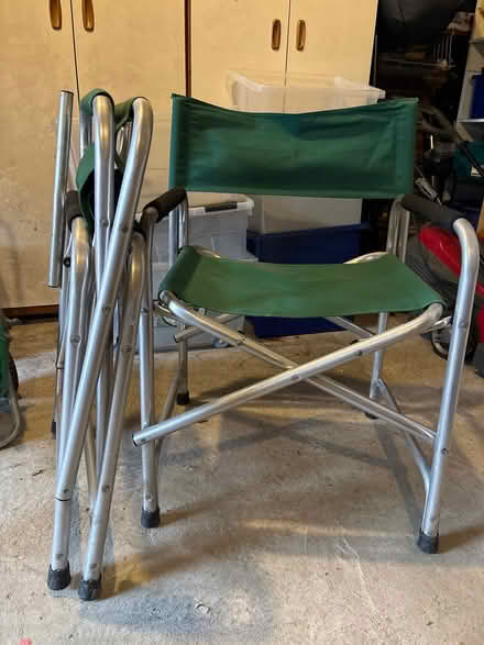 Photo of free Pair folding outdoor chairs (Willington DE65) #1