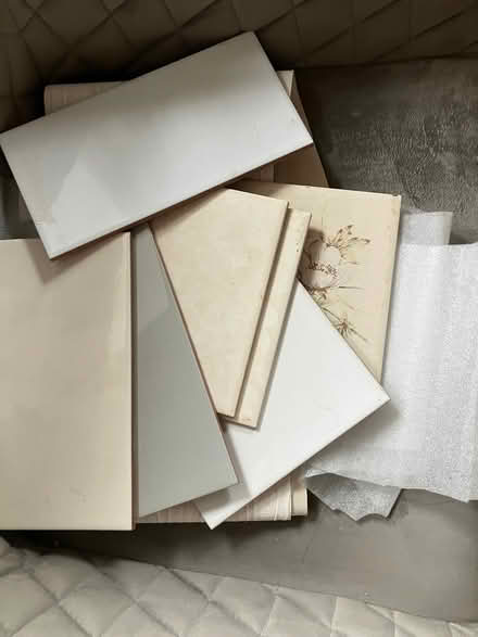 Photo of free odd tiles (Wallasey CH44) #1
