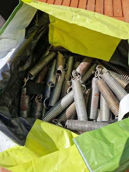 Photo of free Trampoline Springs & Ties (Gidea Park RM2) #1