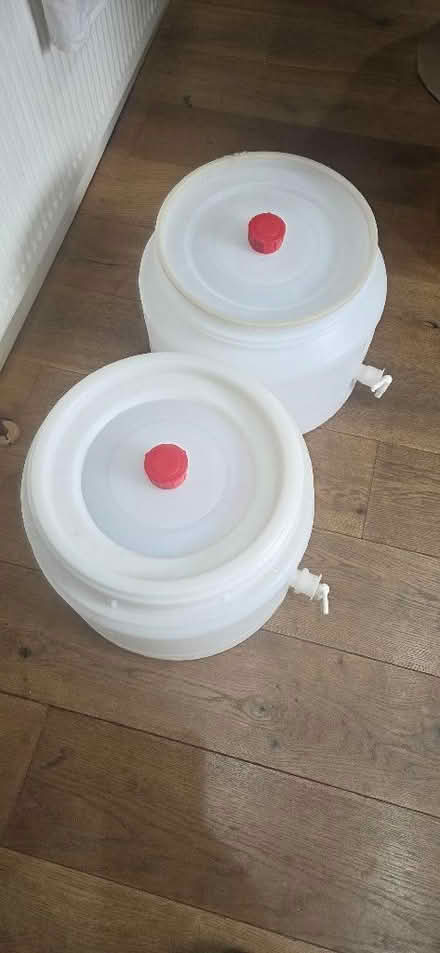 Photo of free 2 X Brupaks 30 ltr Homebrew fermenters (Caldecott OX14) #1