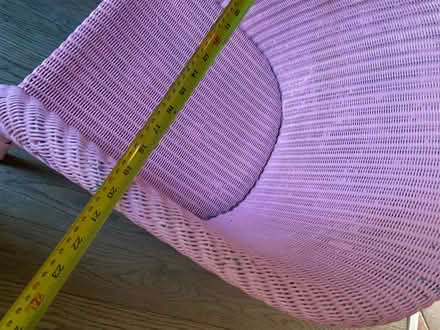 Photo of free Basket chair (Woodley RG5) #3