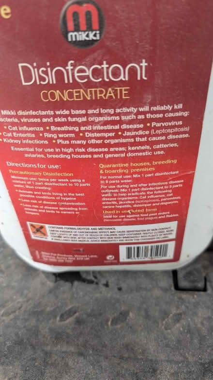 Photo of free Disinfectant (Selsdon) #2
