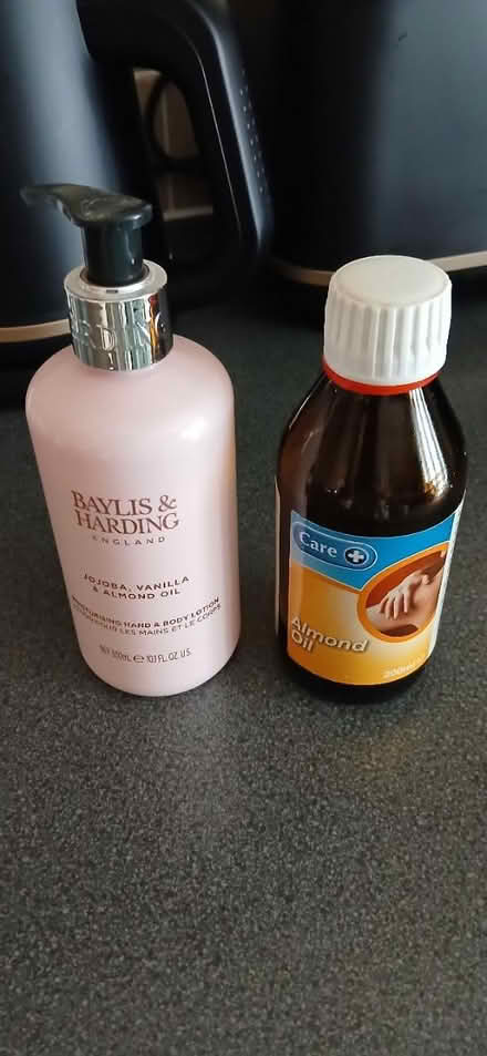 Photo of free Hand/body lotion & almond oil (St Lawrence, Ramsgate) #1