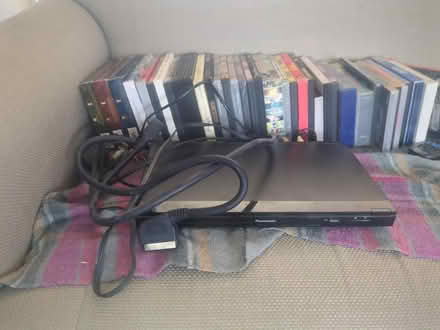 Photo of free DVD Player and DVDs (DA1) #1