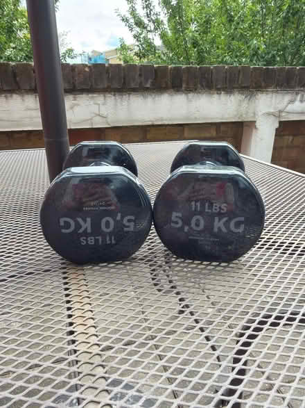 Photo of free Decathlon 2 KG dumbbells (North Road, Islington (N7 9)) #1