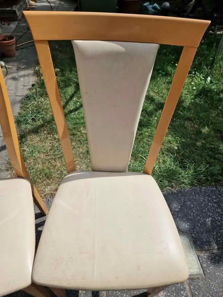 Photo of free 2x Italian Dinning Chairs (Gidea Park RM2) #2