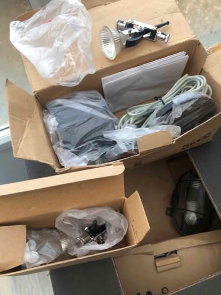 Photo of free Hanging cable lights ( unused) (Haddon) #3