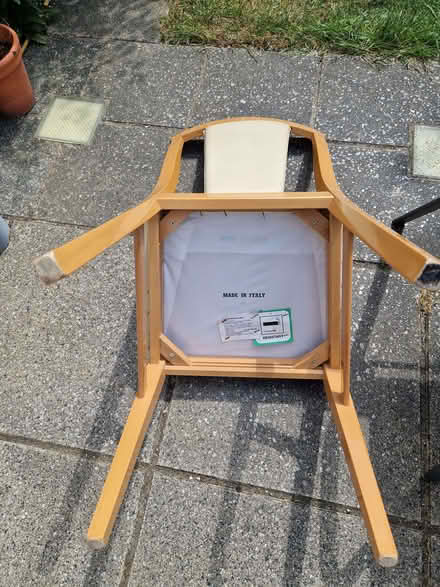 Photo of free 2x Italian Dinning Chairs (Gidea Park RM2) #1