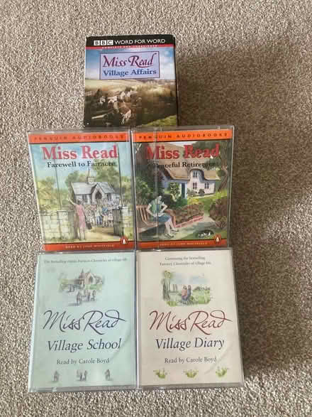Photo of free Miss Read audio cassettes (Harbury CV33) #1