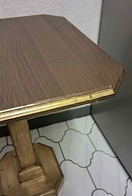 Photo of free Small solid wood table H23" xW18" x D18" (Taunton Eastgate District Ward TA1) #2