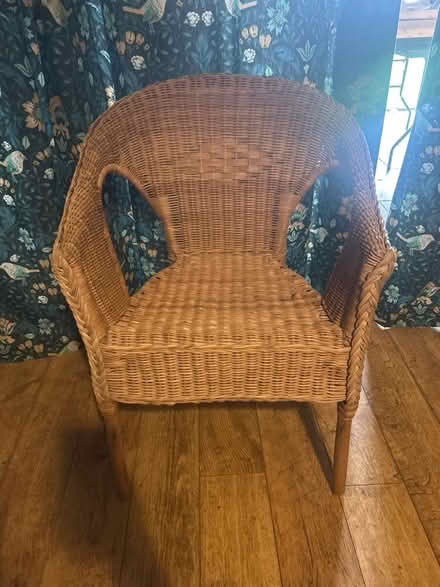 Photo of free IKEA wicker chair (Bedford MK41) #2