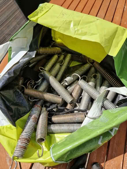 Photo of free Trampoline Springs & Ties (Gidea Park RM2) #2