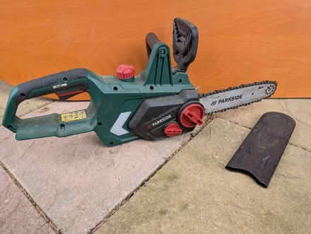 Photo of free Parkside chainsaw unsure if working (GU12) #1