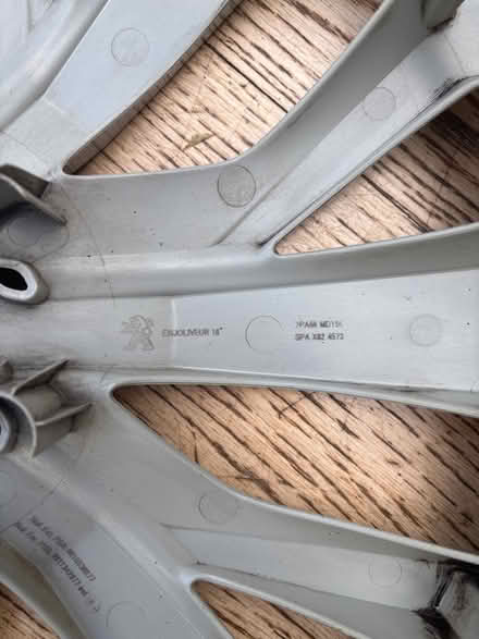 Photo of free Peugeot (K9) 16" Wheel Trim (Southfields SW18) #3