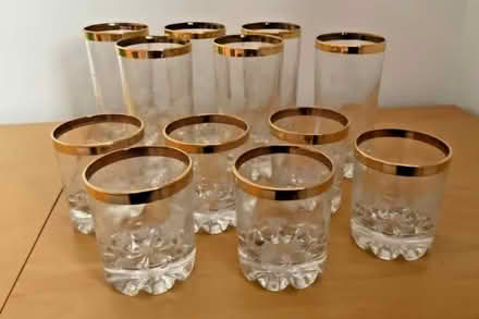 Photo of free Lrg box of mixed drinking glasses (Stanground) #1