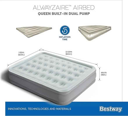 Photo of free Inflatable Bed With Built In Pump (BD17) #4