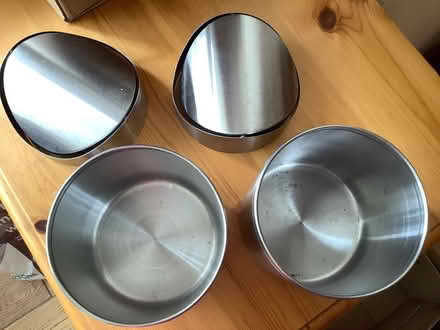Photo of free Tabletop swing lid bins (Birchgrove CF14) #2