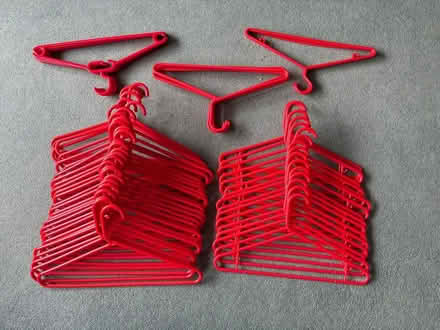 Photo of free Red clothes hangers (CM17) #1