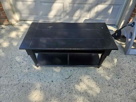 Photo of free Black coffee table (Broadlands, VA) #1