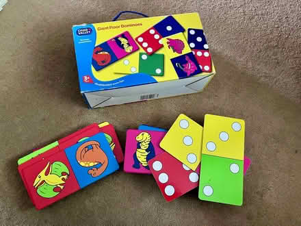 Photo of free Giant floor dominoes (Cookley DY10) #1